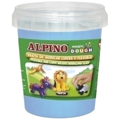 DP000176-PASTA MODELAR ALPINO MAGIC DOUGH CYAN precio por 6 unidades