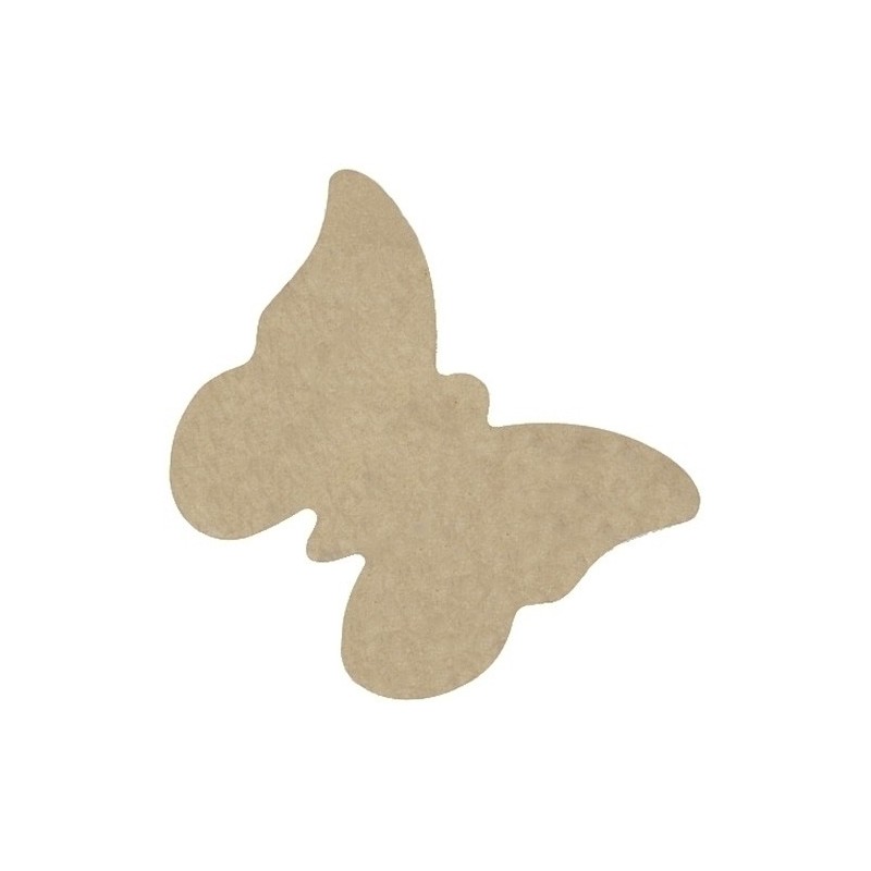 1300131-FIGURAS NIEF. CARTON MARIPOSA 4 UD precio por 1 unidades