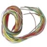 0900185-CORDONES ALGODON B.25 UD. 5 COL.SURT. precio por 1 unidades