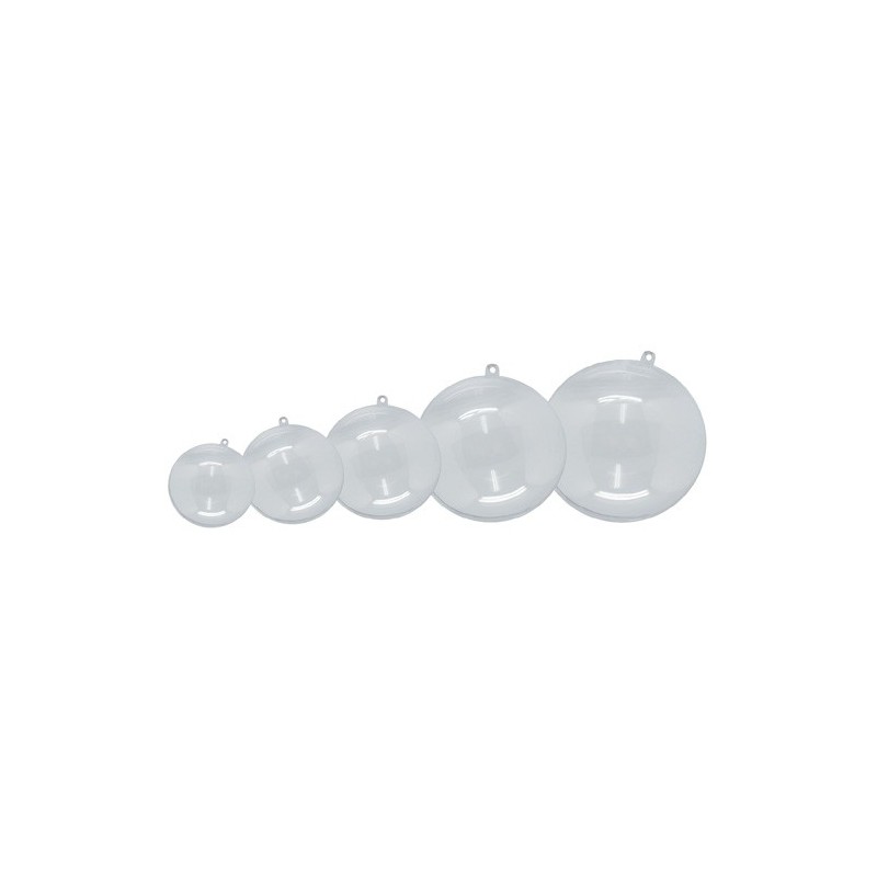 1300148-BOLA DE PLASTICO CRISTAL NIEFENVER 6CM P precio por 1 unidades