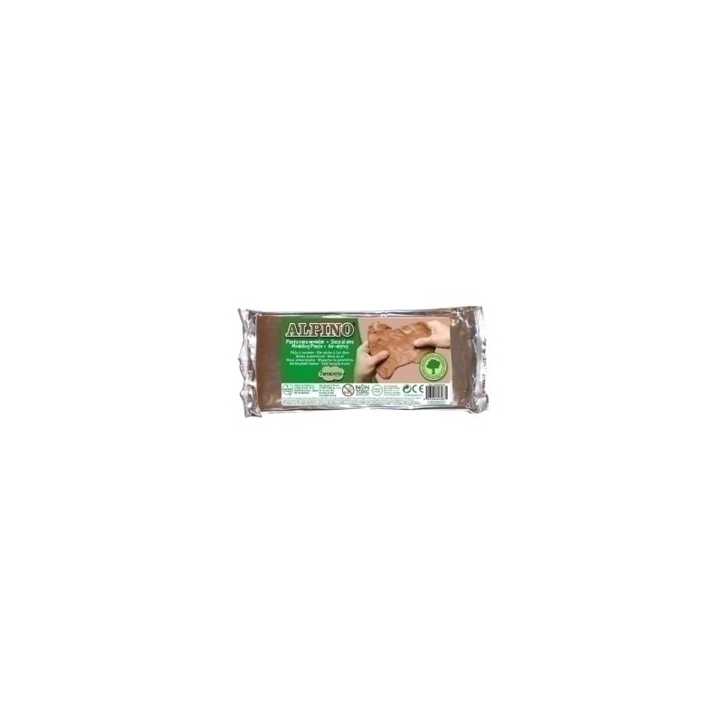 DP010105-PASTA MODELAR ALPINO 250 GR. TERRACOTA precio por 1 unidades