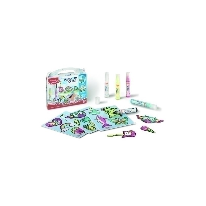 907036-MAPED CREATIVE WINDOW STICKERS precio por 1 unidades