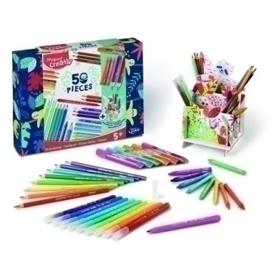 907037-KIT MAPED COLORING 50 PIEZAS precio por 1 unidades