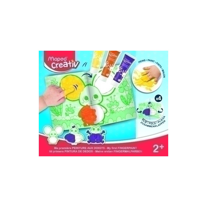 907043-MAPED CREATIVE EARLY AGE PINT. DEDOS precio por 1 unidades