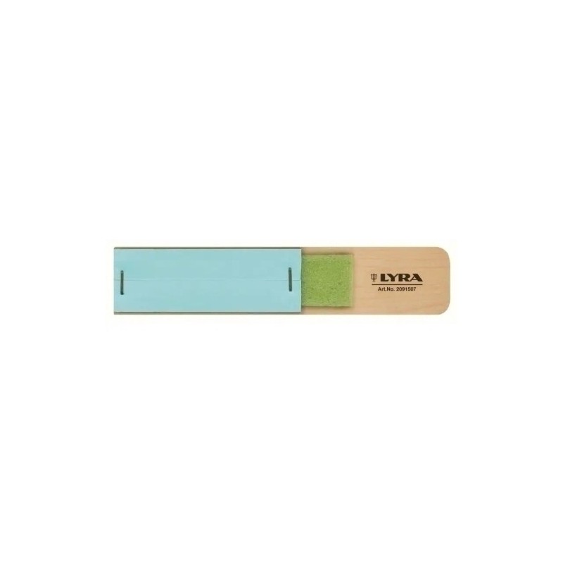 L2091507-RASQUETA LYRA PAPEL DE LIJA 10 TIRAS precio por 10 unidades