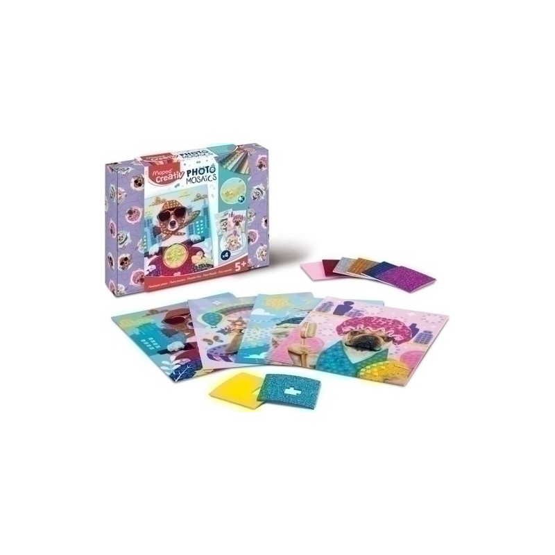 907050-MAPED CREATIVE MOSAICO  CUTE ANIMALS precio por 1 unidades
