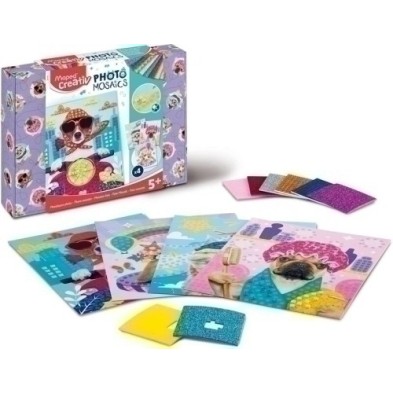 907050-MAPED CREATIVE MOSAICO  CUTE ANIMALS precio por 1 unidades