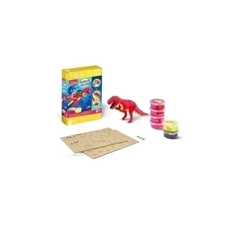 907210-MAPED CREATIVE FACTORY DINOS precio por 1 unidades