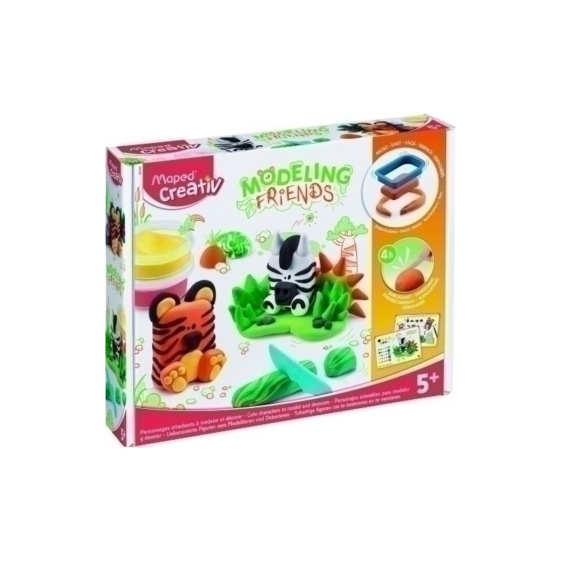 907205-MAPED CREATIVE MODELING FRIENDS SALVAJES precio por 1 unidades