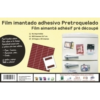 0558ADHESIVOIMAN-IMAN YOSAN AUTOADHESIVO TROQ. 2x7 precio por 900 unidades