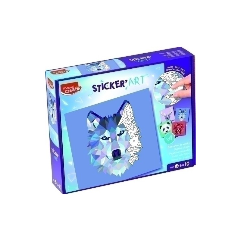 907055-MAPED CREATIVE STICKERS ART precio por 1 unidades