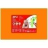 12758-GOMA EVA APLI 40x60 NARANJA P/5 precio por 1 unidades