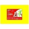 12760-GOMA EVA APLI 40x60 AMARILLO P/5 precio por 1 unidades