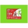 12762-GOMA EVA APLI 40x60 VERDE CLARO P/5 precio por 1 unidades