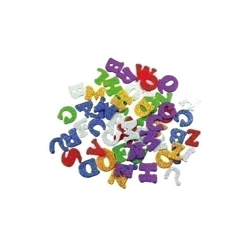 68002400-GOMA EVA FIXO ADHES. PURP. LETRAS precio por 1 unidades