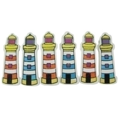 68006400-PINZAS SMART MADERA FAROS PACK 6 precio por 1 unidades
