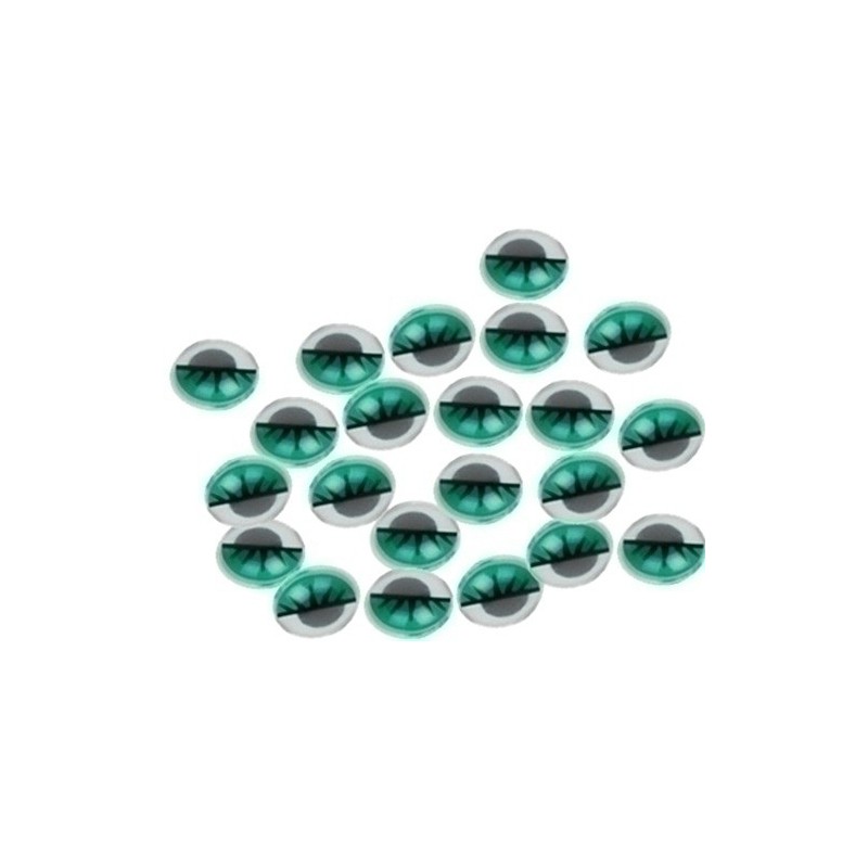 68012600-OJOS MOVILES SMART VERDE 18 mm. PACK de precio por 1 unidades