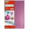 13171-GOMA EVA  APLI HOJA 20x30 PURPUR.4 hj precio por 1 unidades