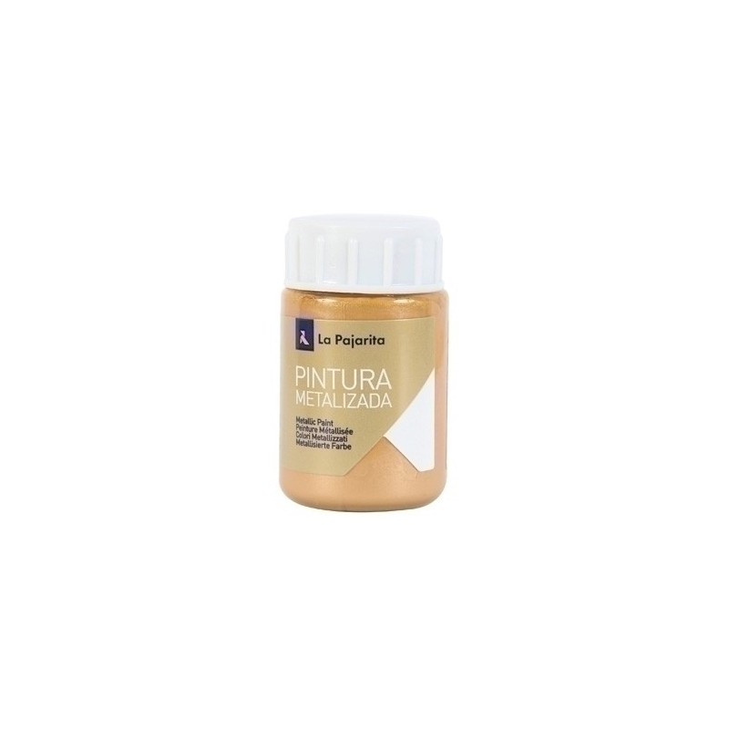 123822-PINTURA LX.PAJARITA MT.35 ml ORO D.ME-04 precio por 6 unidades