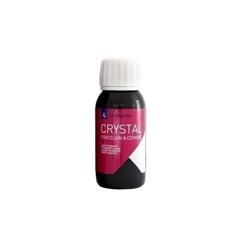 127407-LACA TRP.CRISTAL PAJARITA 50 ml BURDEOS precio por 6 unidades