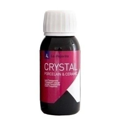 127407-LACA TRP.CRISTAL PAJARITA 50 ml BURDEOS precio por 6 unidades