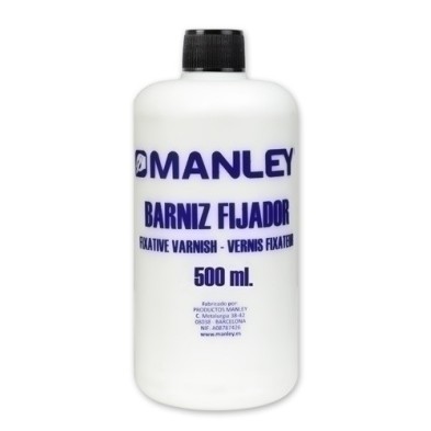 MND00292-BARNIZ FIJADOR MANLEY 500 ml. precio por 1 unidades