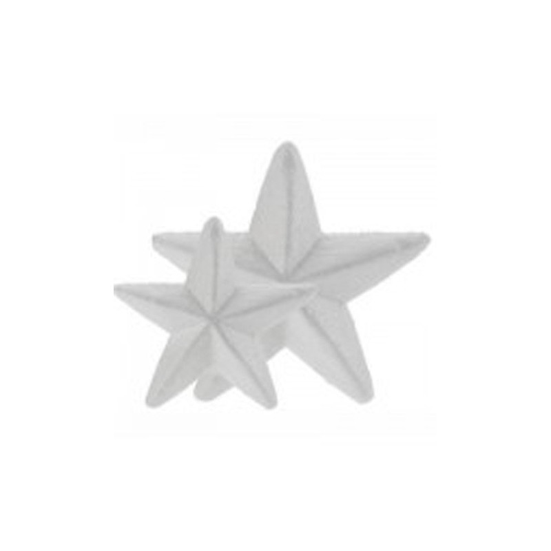 68007800-ESTRELLAS POLIESPAN FIXO 20 cm. PACK 3 precio por 1 unidades