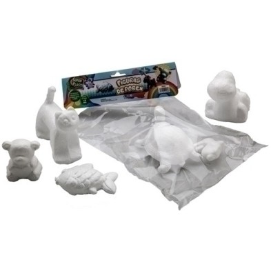 088395-FIGURAS POLIESPAN SURTIDO BOLSA 6 precio por 12 unidades