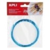 14098-ALAMBRE APLI ø 1.5 mm. AZUL 5 METROS precio por 1 unidades