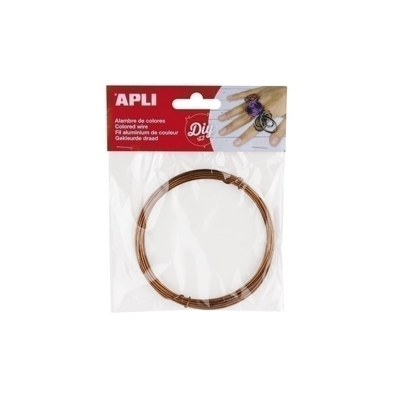 14100-ALAMBRE APLI ø 1.5 mm. COBRE 5 METROS precio por 1 unidades