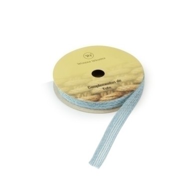 3290052-CINTA REGALO YUTE R.3 m.10 mm AZUL precio por 1 unidades