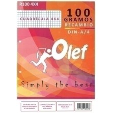 R1004X4-RECAMBIO OLEF A4 100h 4 TAL. CD.4 precio por 1 unidades