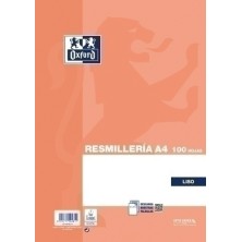 400173745-PAPEL OXFORD A4 100h LISO NARANJA precio por 24 unidades