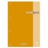 21163-RECAMBIO PACSA A4 80h 4 TAL. CD.5 NARANJ precio por 5 unidades