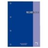21161-RECAMBIO PACSA A4 80h 4 TAL. CD.5 AZUL precio por 5 unidades