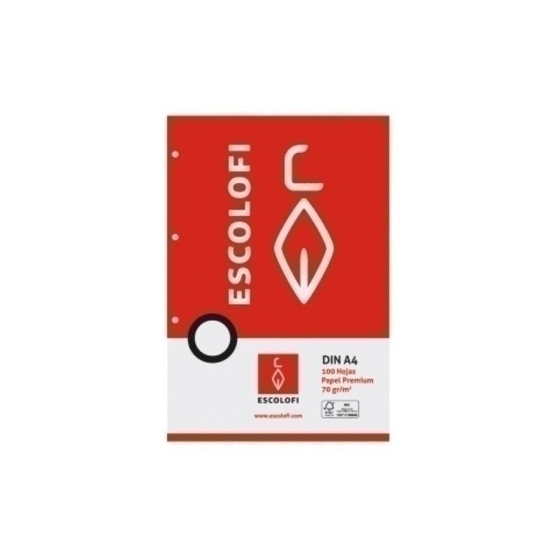 110044904-RECAMBIO ESCOLOFI A4 100h 4 TAL. CD.6 PT precio por 1 unidades