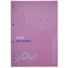 R100ROS-RECAMBIO OLEF A4 80h 4 TAL. CD.5 ROSA precio por 5 unidades