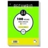 21050-RECAMBIO PACSA A4 100h 4 TAL. CD.4 precio por 1 unidades