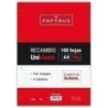 53391000-RECAMBIO PAPYRUS A4 100h 4 TAL.CD.4 C/M precio por 24 unidades