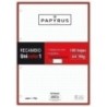 53392251-RECAMBIO PAPYRUS A4 100h 4 TAL.CD.5 ROJ precio por 24 unidades
