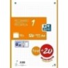 400158163-RECAMBIO OXF. A4 120h 4 TAL. CD.5 NARANJ precio por 1 unidades