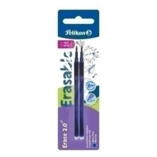 100435978-RECAMBIO PELIKAN ERASE 2.0 AZUL B/2 precio por 1 unidades