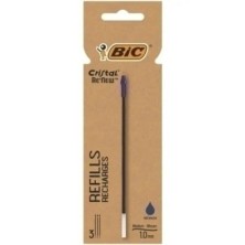 503838-RECAMBIO BIC BOLIGRAFO RENEW AZUL P/3 precio por 10 unidades