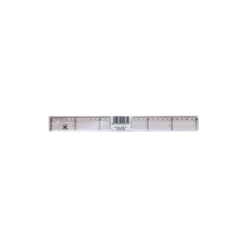 101050-REGLAS CRISTAL 50 CTM. precio por 20 unidades