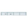 400920-REGLA CRISTAL SAFTA 20 CENTIMETROS