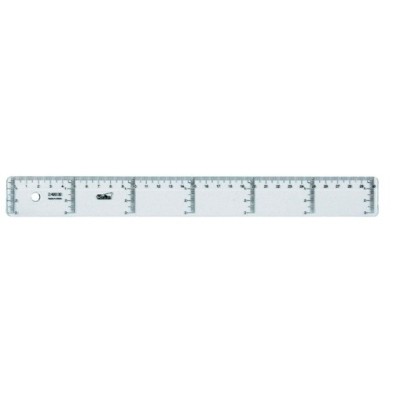 400930-REGLA CRISTAL SAFTA 30 CENTIMETROS precio por 20 unidades