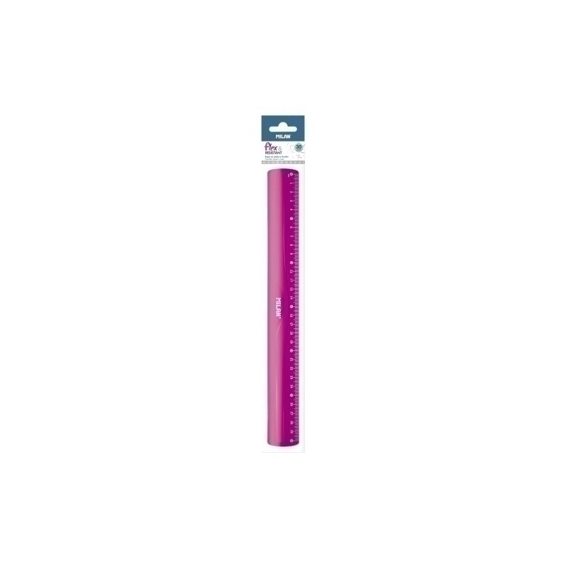 353801P-REGLA MILAN FLEX RESINSTANT 30 CMS ROSA precio por 1 unidades