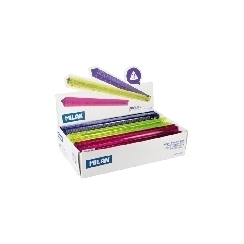 351260C-REGLA MILAN 15 CMS SURT.EXP.60 precio por 1 unidades