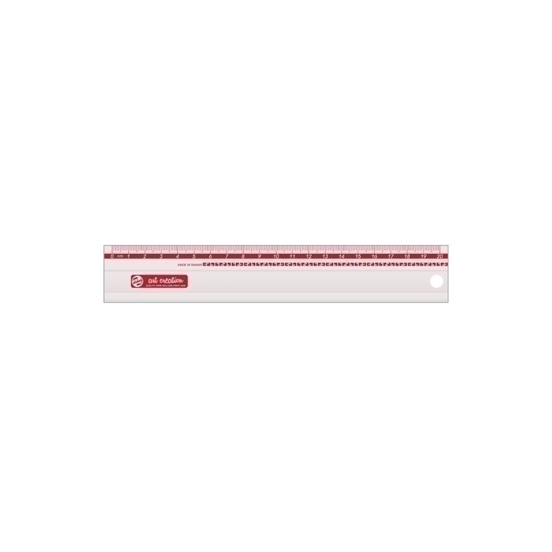 9682020M-REGLA METALICA TALENS 20 cm precio por 1 unidades