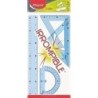 981710/981706-KIT 4 REGLAS STUDY IRROMPIBLE MAPED precio por 24 unidades